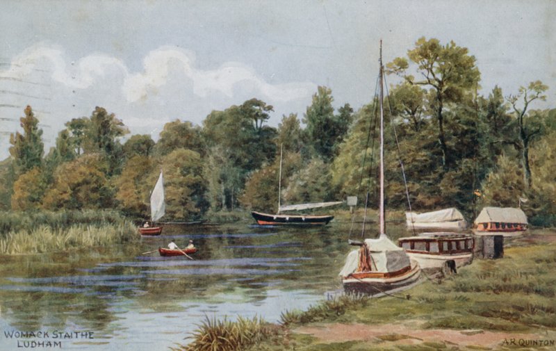 Womack Staithe, Ludham tekijältä Alfred Robert Quinton