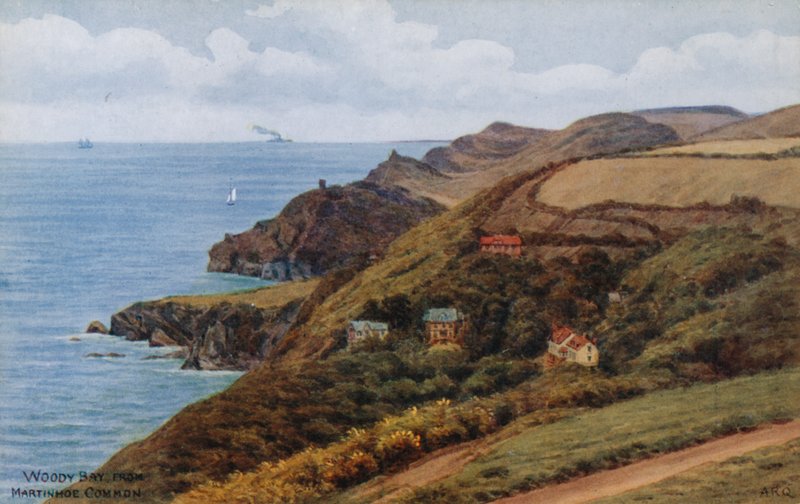 Woody Bay, Martinhoe Commonista tekijältä Alfred Robert Quinton
