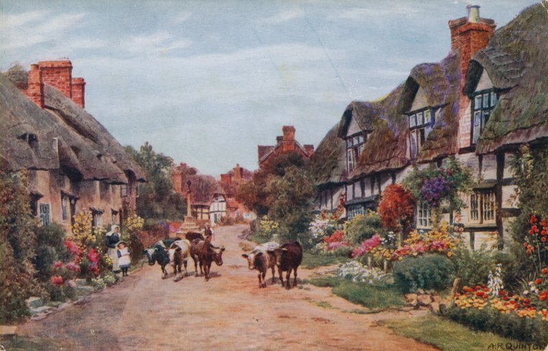 Wrye Village, Lancashire tekijältä Alfred Robert Quinton