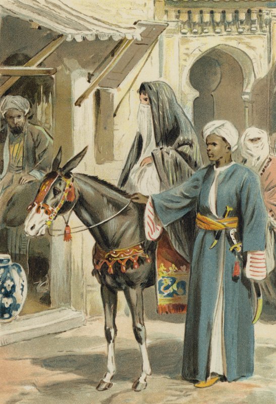 Arabian Nights: Aboulhassanin ja Schemselniharin historia tekijältä Alfred W. Cooper