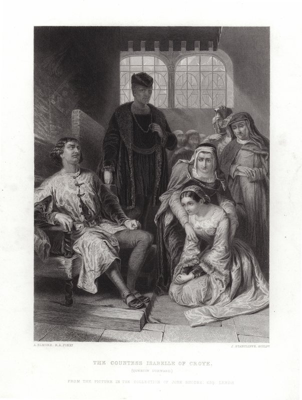 Kreivitär Isabelle of Croye tekijältä Alfred W. Elmore