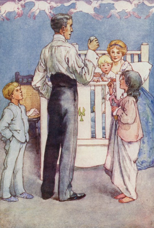 Herra Darling vain teeskenteli (väri litho) tekijältä Alice Bolingbroke (after) Woodward