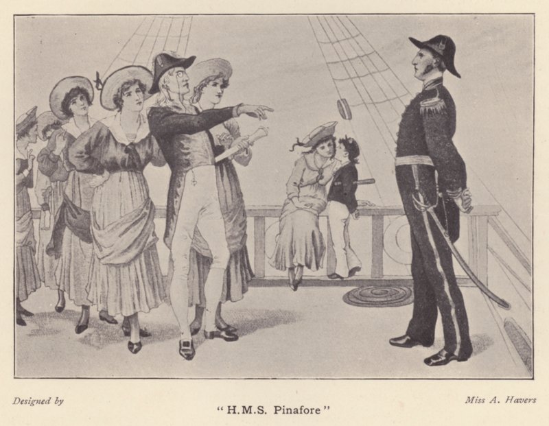 "HMS Pinafore" (litho) tekijältä Alice Havers
