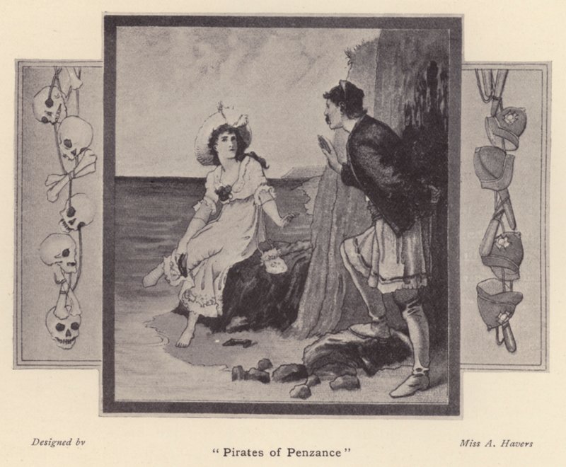 "Pirates of Penzancen" (litho) tekijältä Alice Havers