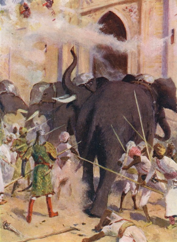 Sotanorsut hyökkäävät Arcot