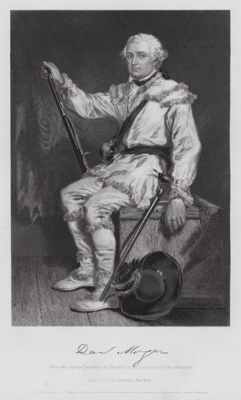 Daniel Morgan (kaiverrus) tekijältä Alonzo (after) Chappel