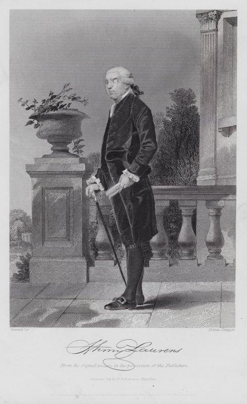Henry Laurens (kaiverrus) tekijältä Alonzo (after) Chappel