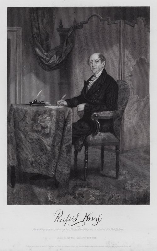 Rufus King (kaiverrus) tekijältä Alonzo (after) Chappel