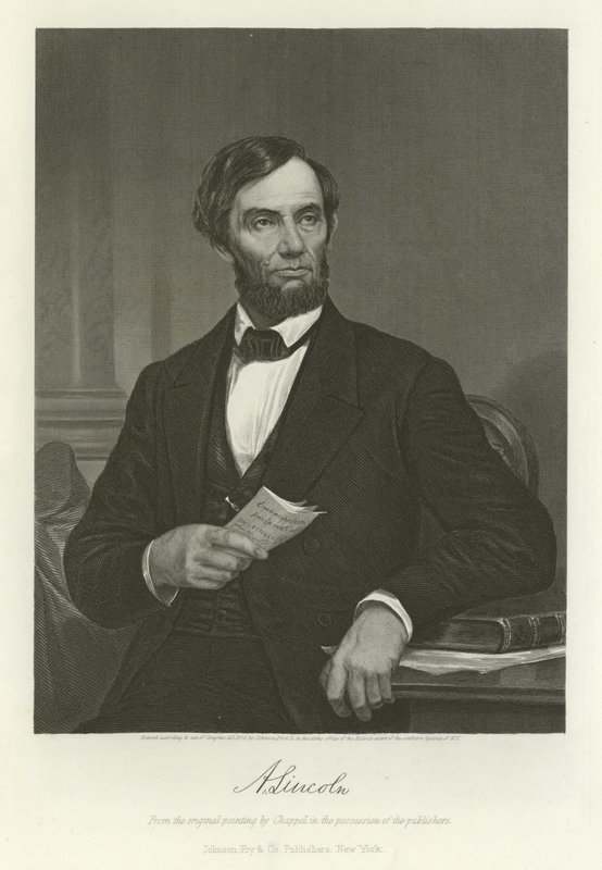 Abraham Lincoln tekijältä Alonzo Chappel