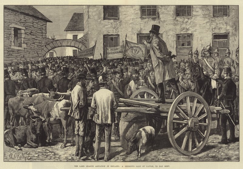 Land League Agitation Irlannissa, Sheriff