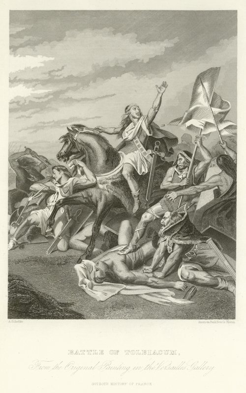 Tolbiacin taistelu tekijältä Alphonse Marie de Neuville