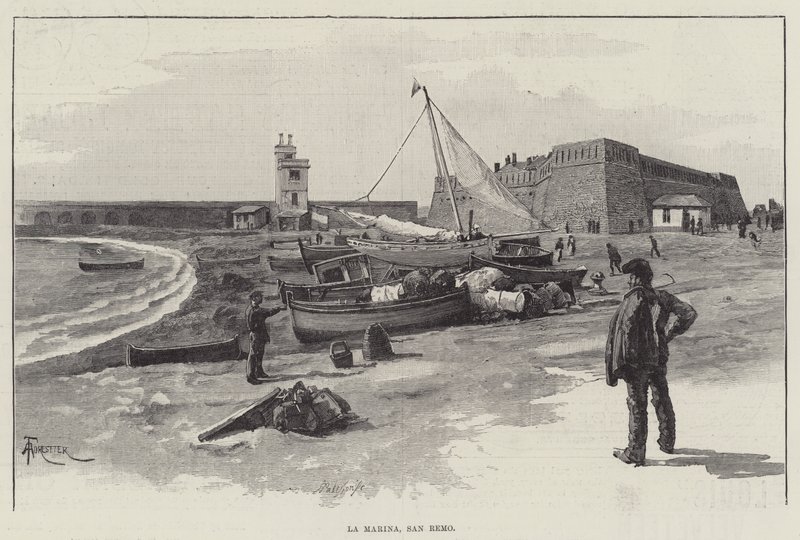 La Marina, San Remo tekijältä Amedee Forestier