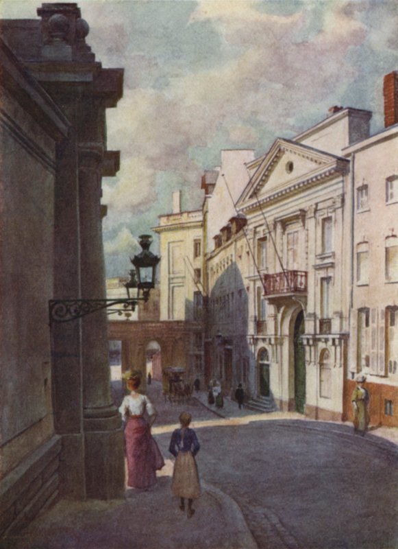 Rue de Namur, Bryssel tekijältä after Amedee Forestier