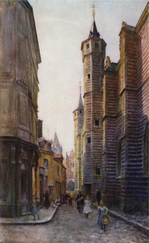 Vieille Boucherie, Antwerpen tekijältä after Amedee Forestier