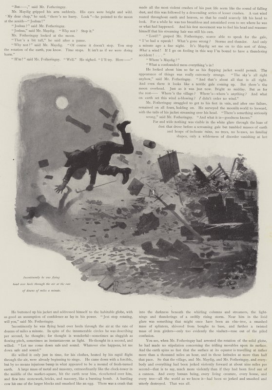 Mies, joka pystyi tekemään ihmeitä, kirjoittanut H. G. Wells. tekijältä Amedee Forestier