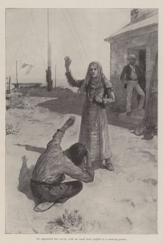 Mermaid of Lighthouse Point, kirjoittanut Bret Harte tekijältä Amedee Forestier