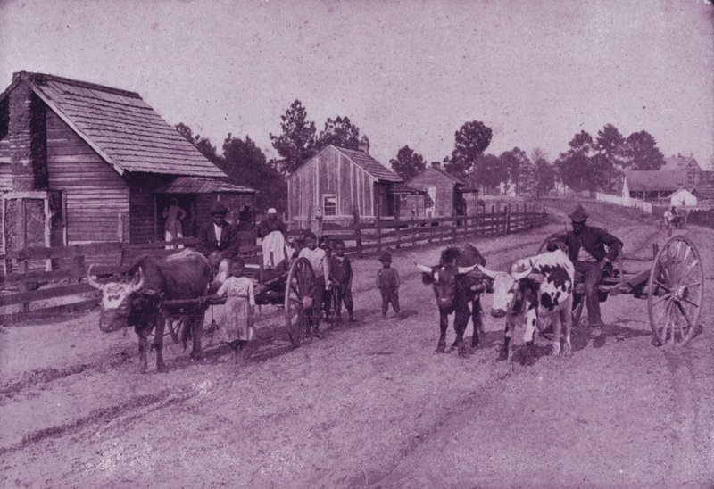 Onnellisen sisällön kyläkohtaus Virginiassa (m/v kuva) tekijältä American Photographer (after)