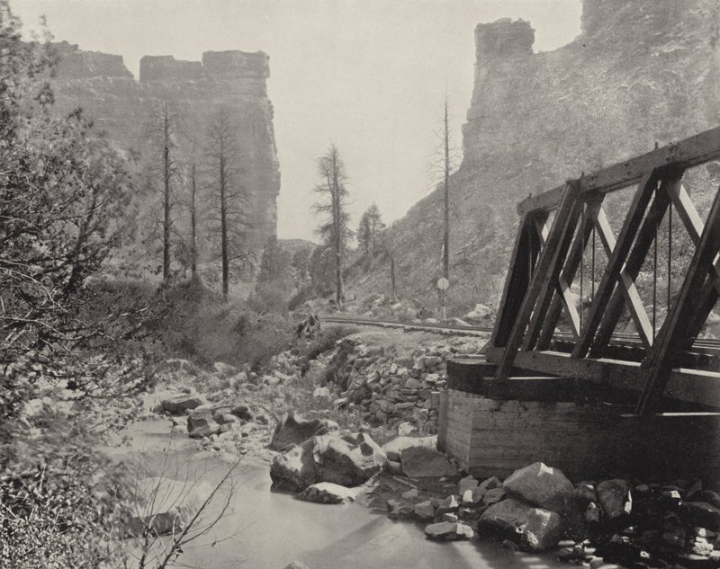 Castle Gate, Utah (m/w kuva) tekijältä American Photographer (after)