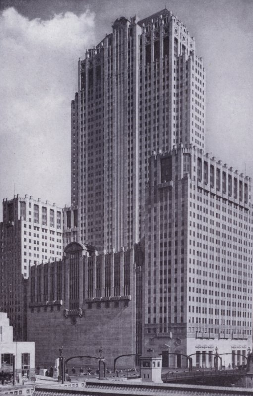 Chicago: Civic Opera House (m/w kuva) tekijältä American Photographer (after)