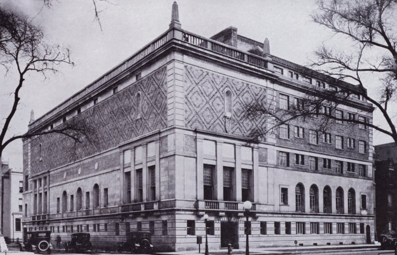 Chicago: The Racquet Club (m/w kuva) tekijältä American Photographer (after)