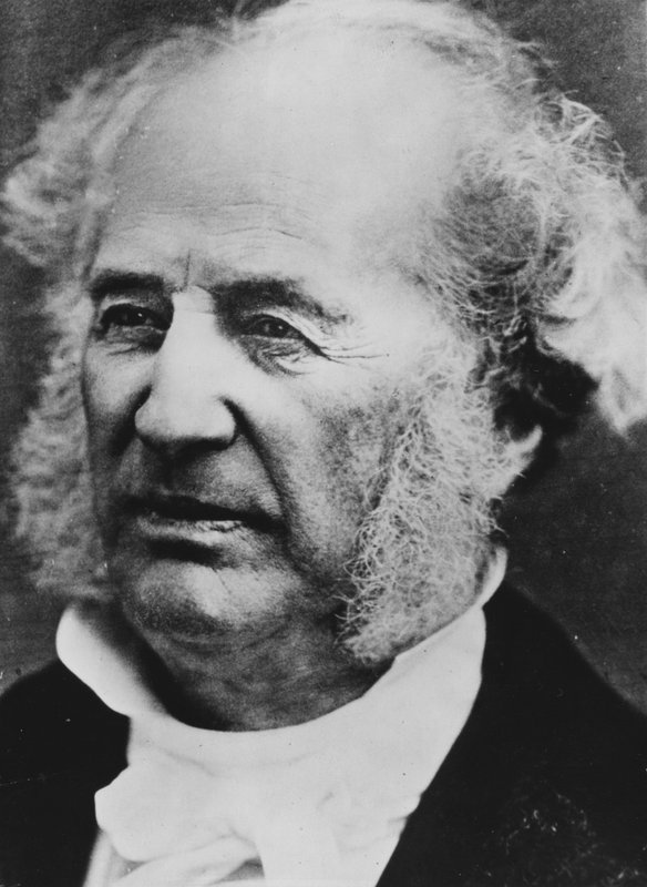 Cornelius Vanderbilt, muotokuva (m/w kuva) tekijältä American Photographer (after)