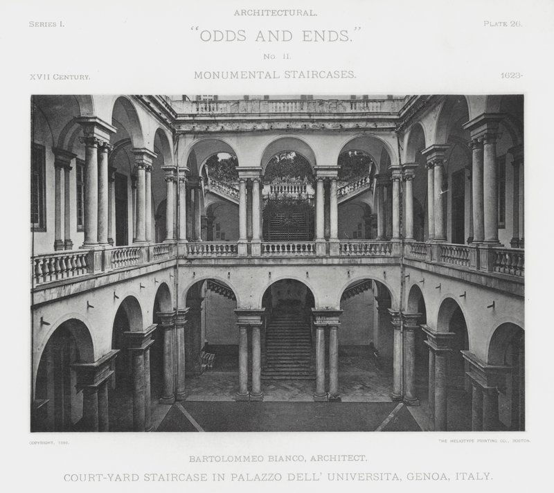 Court-Yardin portaikko Palazzo Dell