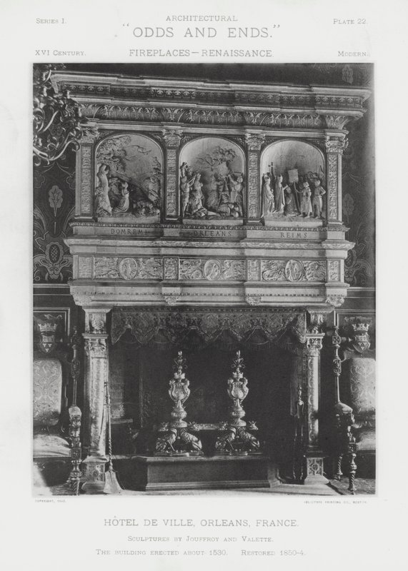 Takka: Hotel De Ville, Orleans, Ranska (m/w kuva) tekijältä American Photographer (after)