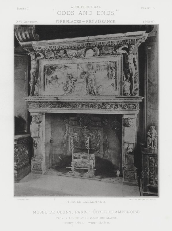 Takka: Musee De Cluny, Pariisi, Ecole Champenoise (m/w kuva) tekijältä American Photographer (after)