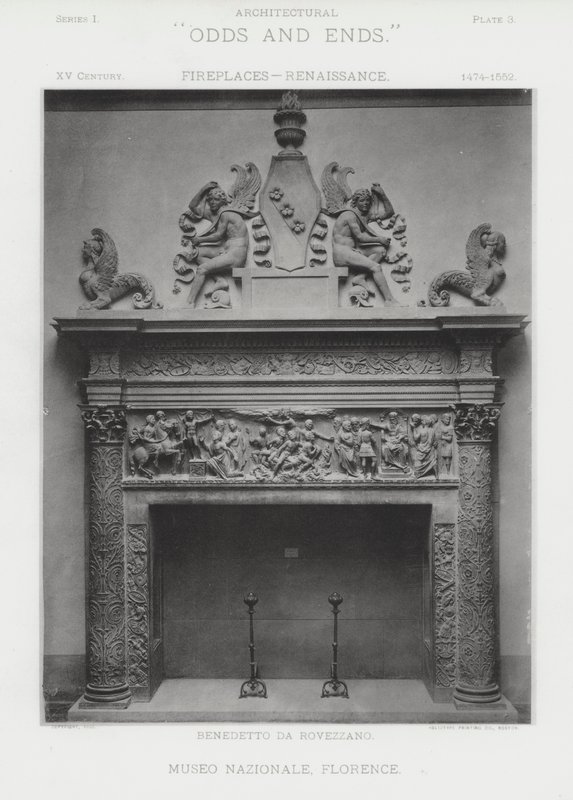 Takka: Museo Nazionale, Firenze (valkoinen kuva) tekijältä American Photographer (after)