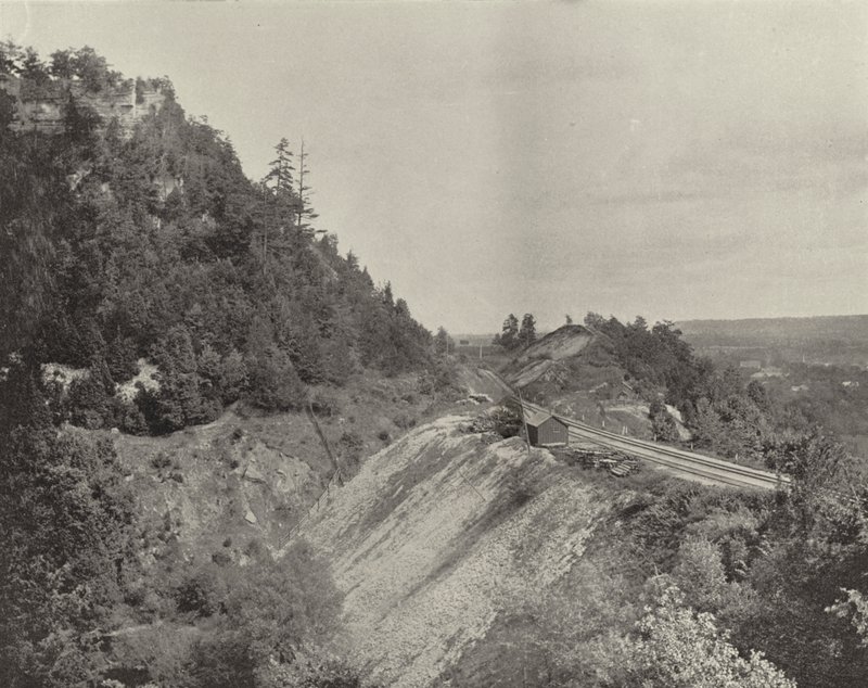 Lookout Mountain, lähellä Dundasta, Ontario (m/w kuva) tekijältä American Photographer (after)