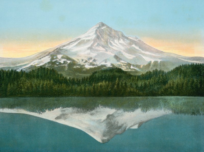 Mount Hood Lost Lakesta (kuva) tekijältä American Photographer (after)