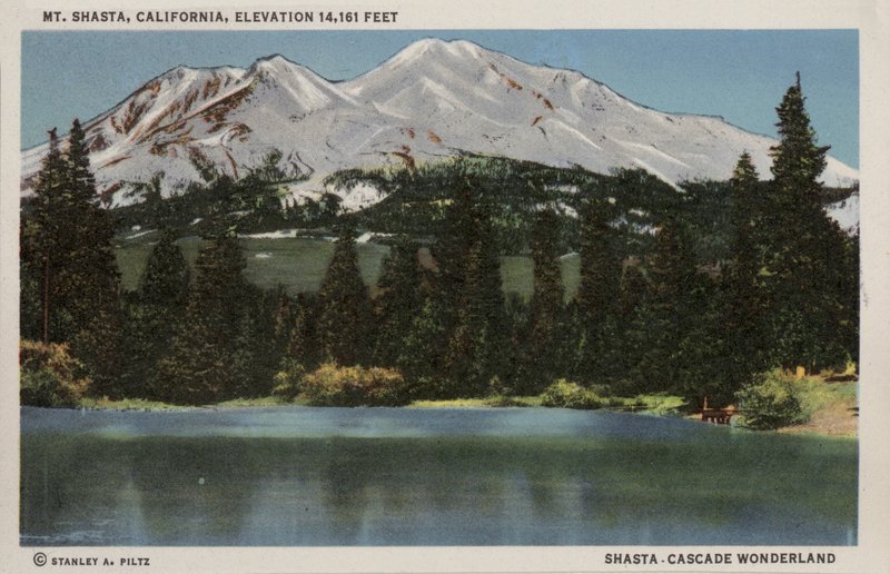 Mt Shasta, Kalifornia, korkeus 14 161 jalkaa (kuva) tekijältä American Photographer (after)