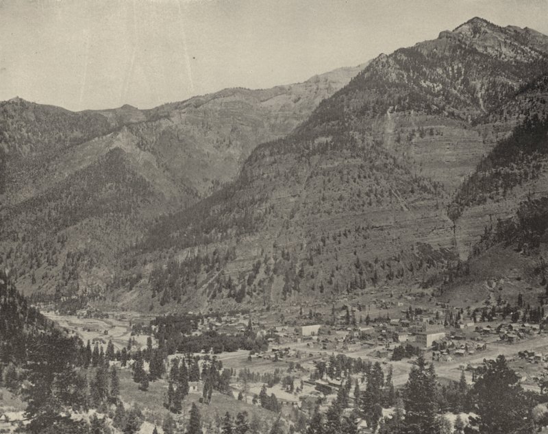 Ouray, Colorado (m/w kuva) tekijältä American Photographer (after)