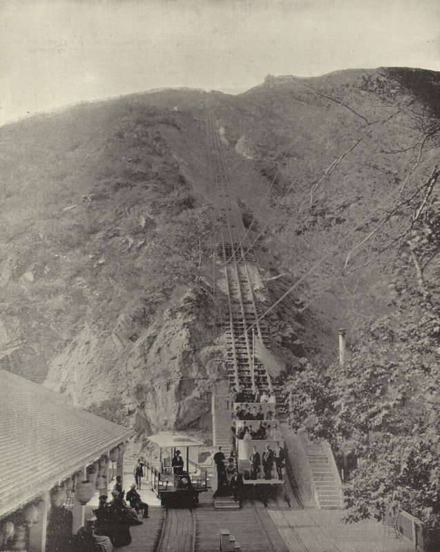 Pasadena Mountain Railway, Kalifornia (m/w kuva) tekijältä American Photographer (after)