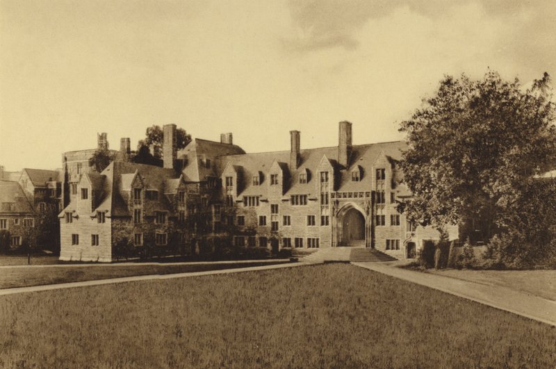 Princetonin yliopisto: Lockhart Hall (m/v kuva) tekijältä American Photographer (after)