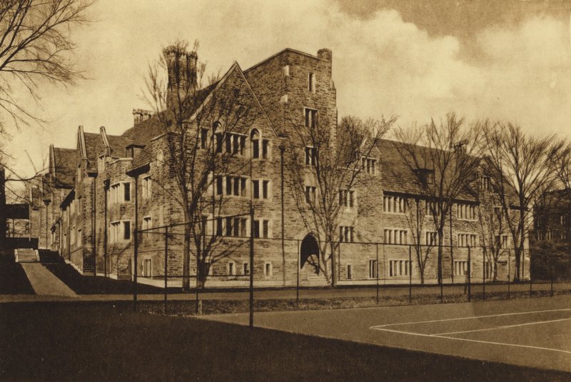 Princetonin yliopisto: Walker Dormitory (m/w kuva) tekijältä American Photographer (after)