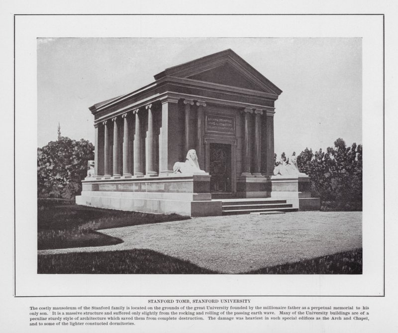 San Francisco: Stanford Tomb, Stanfordin yliopisto (m/v kuva) tekijältä American Photographer (after)