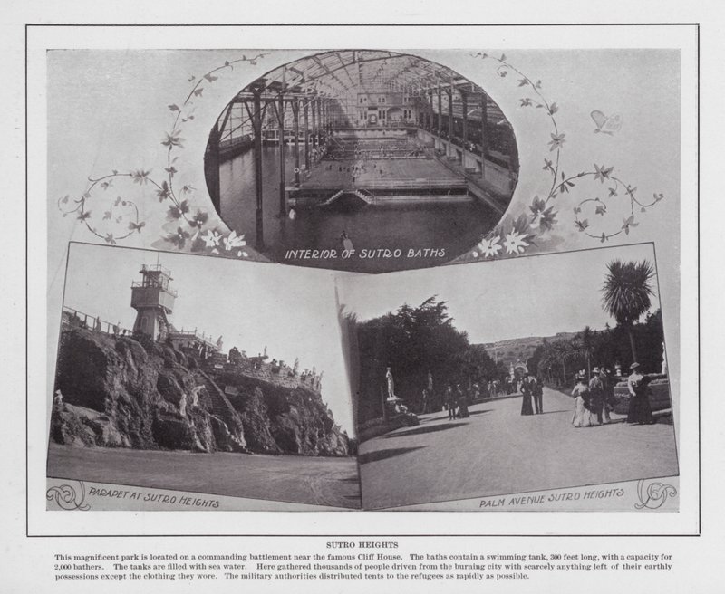 San Francisco: Sutro Heights (s/w-kuva). tekijältä American Photographer (after)