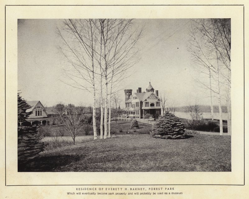 Springfield, Massachusetts: Everett H Barneyn asuinpaikka, Forest Park (m/v kuva) tekijältä American Photographer (after)