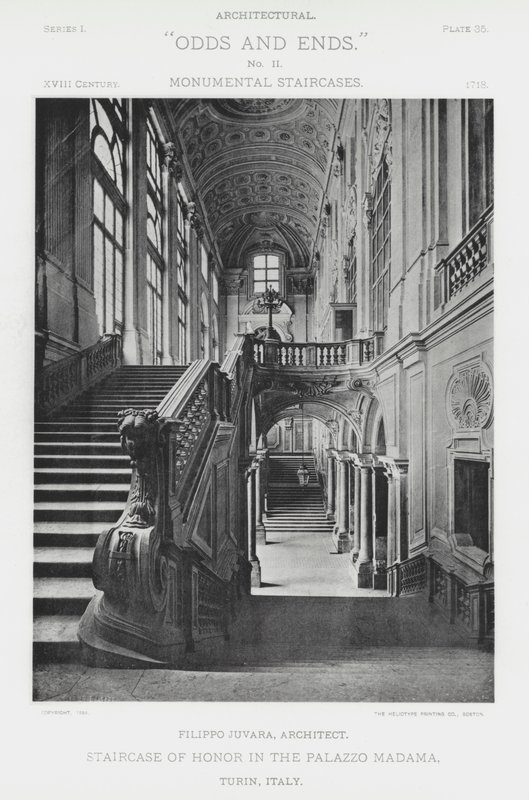 Kunniaportaat Palazzo Madamassa, Torinossa, Italiassa (m/v kuva) tekijältä American Photographer (after)