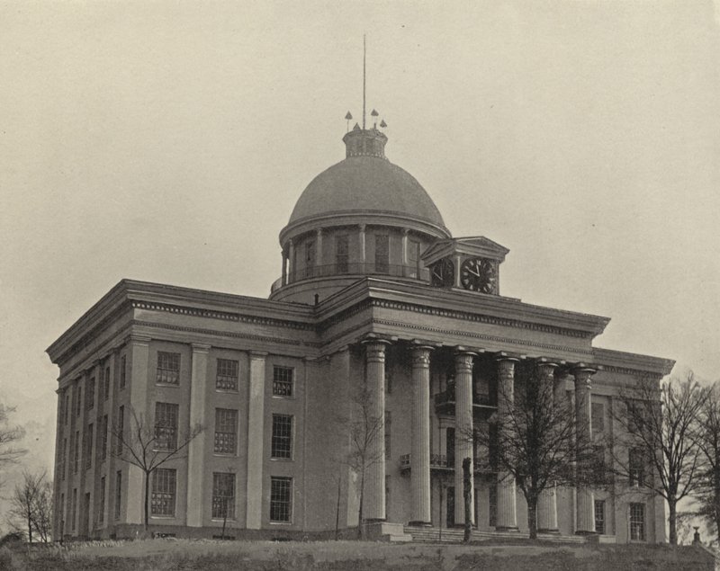 State Capitol Building, Montgomery, Alabama (m/w kuva) tekijältä American Photographer (after)