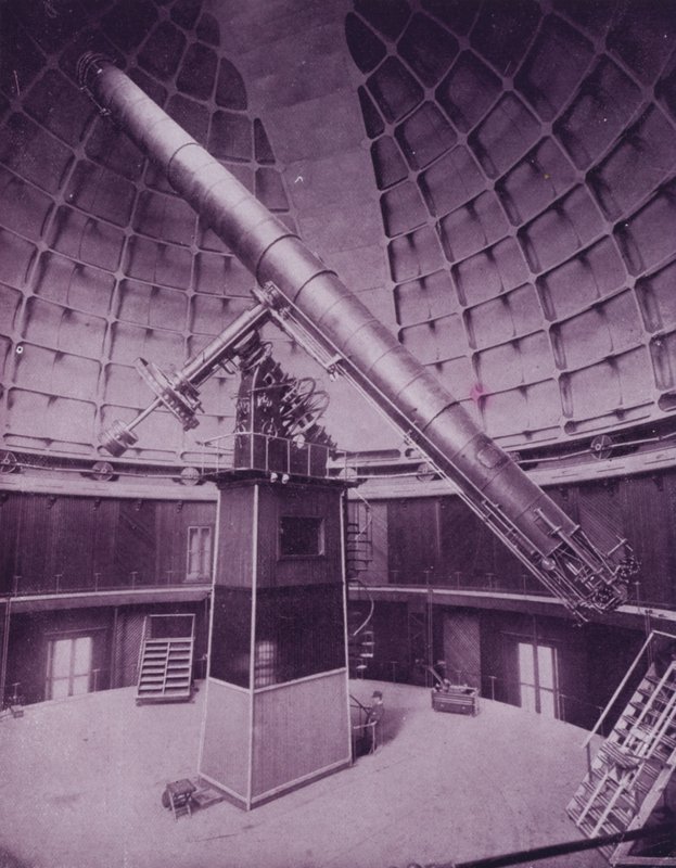 Suuri teleskooppi, Lick Observatory (m/w kuva) tekijältä American Photographer (after)