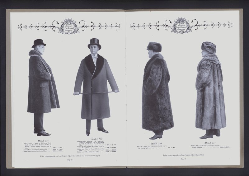 Kahden sivun levitys Theatre of Fur Fashionista (m/w kuva) tekijältä American Photographer (after)