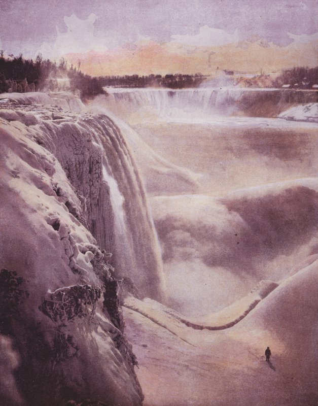 Talvi Niagarassa (värillinen kuva) tekijältä American Photographer (after)