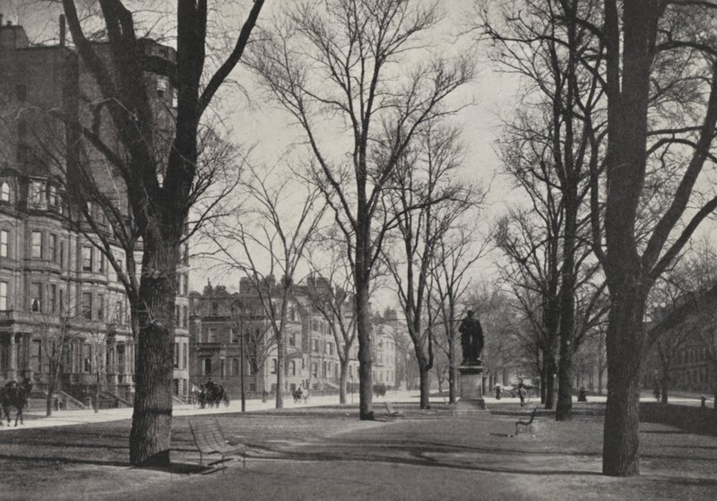 Boston: Commonwealth Avenue (s/w-kuva) tekijältä American Photographer