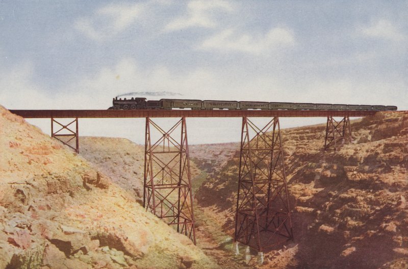 Canyon Diablo, Arizona (värillinen kuva) tekijältä American Photographer