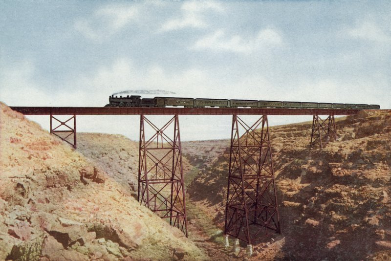 Canyon Diablo, Arizona (värillinen kuva) tekijältä American Photographer