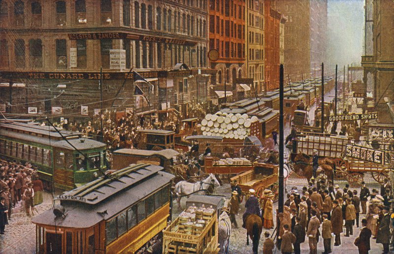 Chicago: Streetillä (värikuva). tekijältä American Photographer