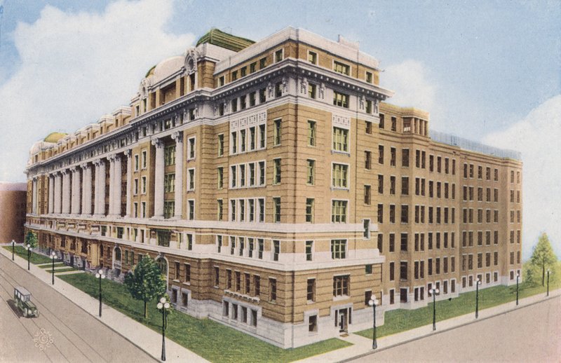 Chicago: Cook County Hospital, Chicago (värikuva) tekijältä American Photographer
