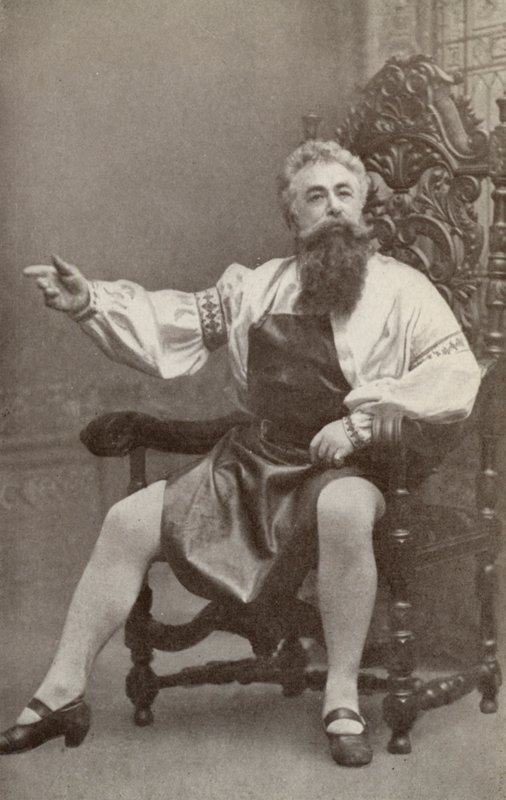 Emil Fischer Hans Sachsina elokuvassa "Die Meistersinger Von Nurnburg" (s/w-kuva). tekijältä American Photographer